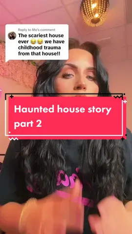 Replying to @Mo  Part 2 #fashion #fashiontiktok #style #getreadywithme #grwm #getreadywithmeroutine #hairroutine #flatironcurls #straightnercurls #scarystory #hauntedhosue #storytime