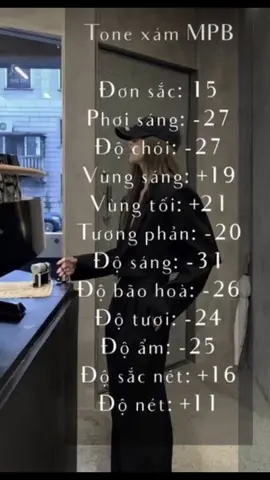 Hướng dẫn chỉnh màu tone xám trầm bằng iphone #chinhanhdep #chinhanhbangiphone #mauiphone #tipchinhanh #mauanhdep #chuotchanhauthentic #CapCut 