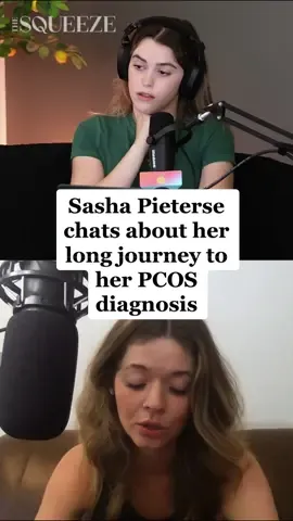 NEW EPISODE is live!! Actress @IamSashaPieterse is on the podcast to chat about her journey to getting diagnosed with PCOS and how she's overcome body image issues.⁠ #TheSqueezePodcast #MentalHealth #taylorlautner 