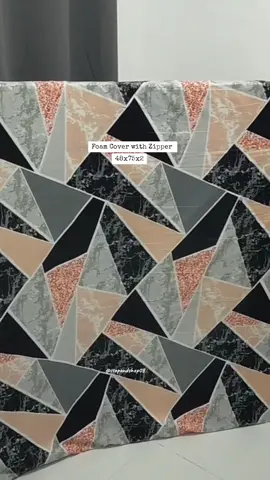 Foam Cover with Zipper 48x75x2 It's time na para palitan ang foam cover mo All sizes are available from single to king. #foamcoverwithzipper #foamcoverwithlongzipper #foamcover #bedcover #stopandshop08 