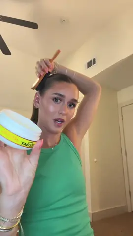 part 2! HAIR #hairtutorial #slickback #slickpony #cleangirlaesthetic #grwmroutine #easyhairstyles 