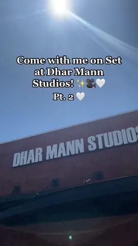 come with me on set to Dhar Mann Studios, pt 2! ✨🤍🎬🎥 you guys seemed to enjoy the last vlog, so heres another! ty so much for watching 💗 lmk if you wanna see more!  #dharmann #fyp #acting #actress #dharman #dharmannactors #dharmannactress #dharmannvideos 