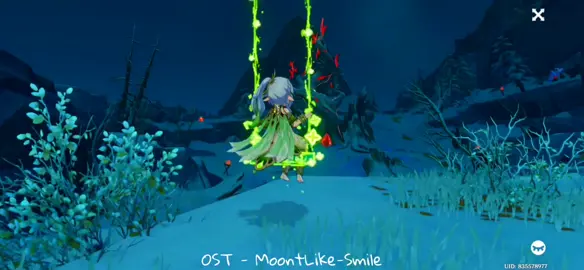 Dragonspine - ost - moonlike smile #sadvibes #GenshinImpact #dragonspine #moonlikesmile #ost @genshinimpact_id 