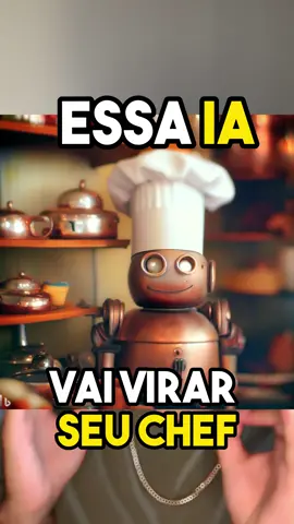 Inteligência Artificial que faz receitas pra você com o que tem na sua casa. O ChefGPT é uma IA que cria receitas com os equipamentos e produtos que você tem na sua casa.  #ia #ai #artificialintelligence #inteligenciaartificial #chefgpt #chatgpt #cozinha #comida 