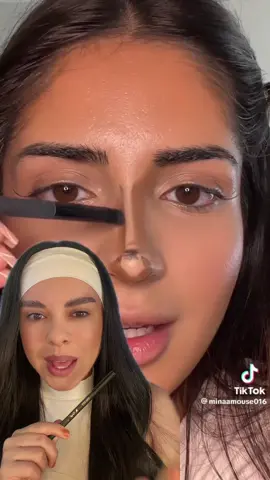 Contorno de Nariz Viral🤭🫶🏻 #narizperfecta #contornodenariz #contouringhacks #contouring 