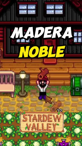 🌳CÓMO CONSEGUIR MADERA NOBLE en Stardew Valley! Aprende cómo en 1 min 🚀🌲🎮  No más misterios, te mostramos los mejores trucos para obtener este recurso valioso. ¡Fortalece tu granja hoy mismo! 💪🔧 #StardewValley #stardew #stardewvalleytips #MaderaNoble  🚜✨🪓