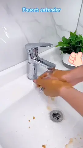 With a silicone faucet extender, you're not afraid of a short faucet.#Faucetextender#good#foryou#好物推荐#好物