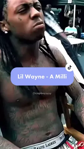 Lil Wayne - A Milli. 💰FELIZ CUMPLEAÑOS HIP-HOP ❤️‍🩹 SIGANME EN IG @capboyyyyy #hiphop #rap #randb #trap #fyp #parati #subespañol #50hiphop #hiphop50thanniversary #lilwayne #weezy #lilwaynefan #rich #millonarie #wayne 