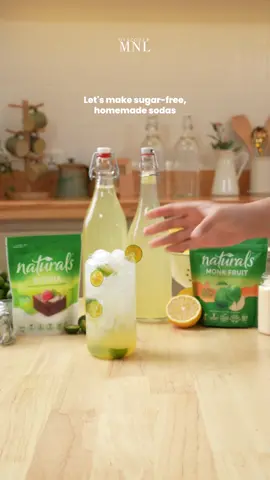 We made super easy, sugar-free and ZERO calorie homemade sodas with Naturals Stevia and Naturals Monk Fruit Sugar Replacement! And we can’t wait to make even more for friends & family! 💚✨ Sweeten up your favorite everyday treats & drinks -- without the guilt when you replace sugar with Naturals Stevia and Naturals Monk Fruit! 😍 ✅Keto-friendly ✅Low-carb ✅Vegan #NaturalsUltimateSugarReplacement #DitchSugar #DMFoodSeries #DiscoverMNL 