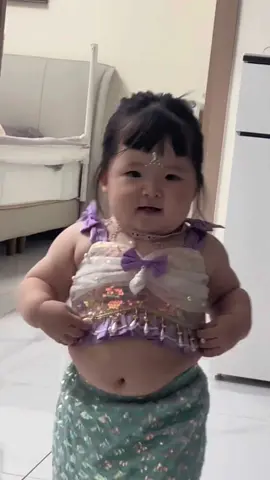 I'm a little mermaid #cute #🍑 #桃🍑 #chubbybaby #cutebaby #chubbybaby #babygemuk #桃baby #baby 