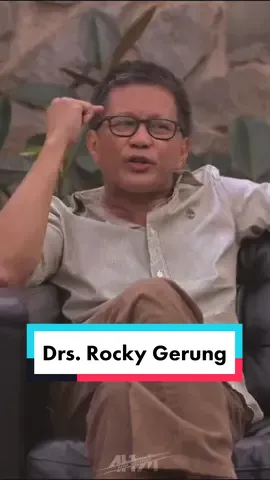 Drs. Rocky Gerung adalah seorang filsuf, akademisi, dan intelektual publik Indonesia. Ia merupakan salah seorang pendiri Setara Institute dan fellow pada Perhimpunan Pendidikan Demokrasi. Ia pernah mengajar selama 15 tahun di Universitas Indonesia.#rokygerung #fypシ 