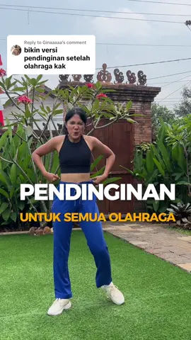Replying to @Ginaaaaa PENDINGINAN UNTUK SEMUA JENIS OLAHRAGA . Jangan lupa save dan share ke temen kamu yg butuh ini ya 💕#fitbymilla #pendinginan #sehat 