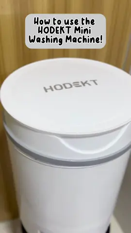 a dorm-friendly, lightweight, and efficient washing machine for students! #hodekt #HODEKT 