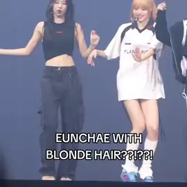 EUNCHAE WITH BLONDE HAIR KAZUHA WITH BLONDE HIGHLIGHTS WTFFF #eunchae #kazuha #lesserafim #flamerises_tour #flamerises #fypシ #tiktok #foryoupage #viral #xyzbca #yxzcba #kpopfyp #kpop #kpopfyp #tiktokfyp #fypage #fypシ゚viral #viraltiktok 