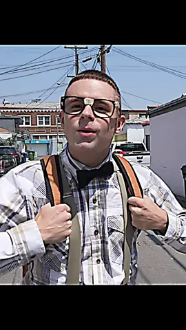 Nerd Playing Basketball #NBA #theprofessor #streetball #foru #airballclips