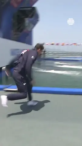 If you feel diving, you dive! 😂 This moment by Aidan Heslop #Nikon  #2023 #fukuoka #highdiving #diving 