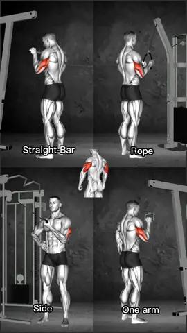 Mastering Triceps Gains: Tricep Variation With Cable 💪🔥 #tricepsworkout  #gymworkout #muclebuilding