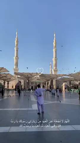 اللهم لا تجعله اخر العهد مني لزيارة قبر نبيك، اللهم اني استودعتك ادعيةً فاضت بها نفسي فتقبلها وسر ناظري بها يارب العالمين  #المدينه_المنوره#الروضه_الشريفه 