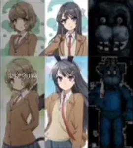 Bunny girl senpai op with bear 5 (not clickbait) | tags: #real #memes #funnymeme #meme #bunnygirlsenpai #bunnygirlsenpaimemes #bear5 #fivenightsatfreddy #fnaf #fnafmemes #femcelgrippysockjail #foryou #fyp #foryoupage 