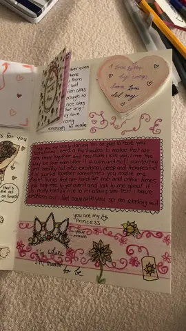 Look what i made for my girlfriend @Frie 🌸🎀💕🫧✨ ahh it was so fun to make 💕 #loveletter #girlfriend #lanadelrey #bluey #wlw 