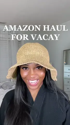 AMAZON HAUL FOR VACAYYY, it's all linked babyyyy. i'm so excited i'll see yall when my flight land #amazonhaul #amazonshopping 