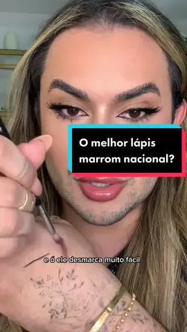 Continuamos na saga do lápis marrom 👀👀 dessa vez testei o da @Ana Hickmann Makeup ! Será que rolou? #tiktokbeleza #maquiagem 