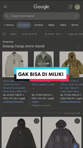 @WANGUK STYLE 🔱  👈 yg murah cuman disini  #jaketstoneisland #stoneisland 