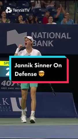 Unreal defending #janniksinner #tennis #tennistv 