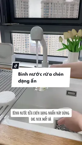 Decor góc bếp xinh với bình rửa chén dạng nhấn #decor #nhidecor #meovatcuocsong #nauan #roomdecor  