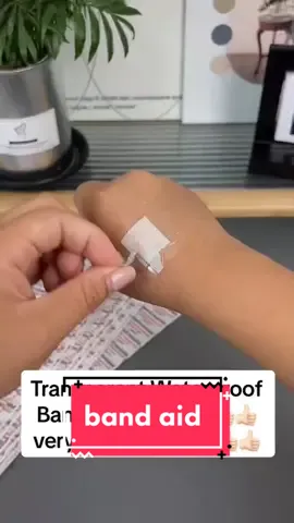 waterproof band aid#bandaid #homestuff #LifeHack #tiktokshopcrossborder_seasales #homeph 
