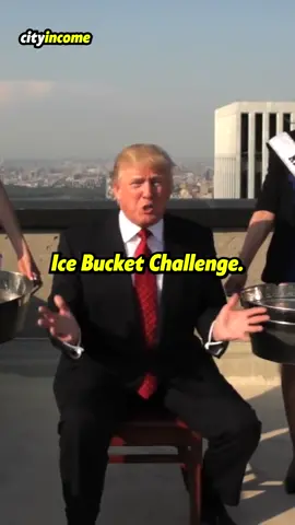 Donald Trump Ice Bucket Challenge 🔥🧊 #motivation #business #cityincome #donaldtrump