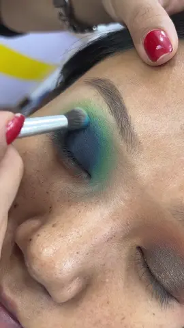 Blue smokey eye makeup tutorial, step by step. #keepsupporting #makeupwithasmi #fyp #bluesmokeyeyemakeup #tutorial #fyp #foryoupage #glamourbyasmi #makeupclassbylacosmeticsnepal #tutorial #eyemakeup #bookyourseats #makeupclass 