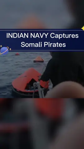 INDIAN NAVY Captures Somali Pirates #boat #coast #somalitiktok #sea #cops #copsoftiktok #foryoupage 