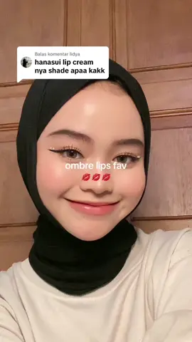 Membalas @lidya produknya ada dibo ya🖤 - hanasui lipmate ✨03 salted caramel & 11 brick✨(link12) - liptint somethinc ✨undercover✨(link 20)