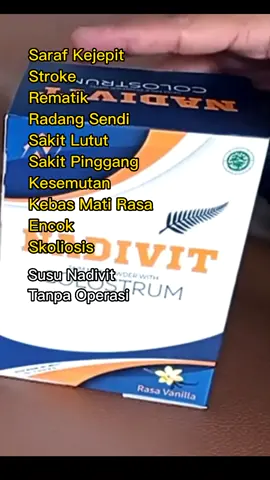 Susu Nadivit Kolostrum Premium Import #sarafkejepit #sarafterjepit #syarafkejepit #syarafterjepit #rematik #stroke #sakitlutut #sakitpunggung #radangsendi #encok #kebas #kesemutan 