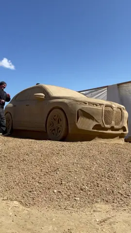 #bmw Perfect 👏🏻 by @leonardo_ugolini_artist 📩 Features & Promos via DM @the_great_sculpture #the_great_sculpture #iX #BMWSSE #sand #sandsculpture #sandart #sandartist #sandcastle #sandsculptor #sandman #art #minispatula #spatula #sandcastleday⚡ 