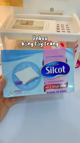 Bông tẩy trang số 1 Nhật Bản Silcot #bongtaytrang #bongtaytrangquocdan #bongtaytrangnhatban #bongtaytrangsilcot #unboxing #review #xuhuong #viral 