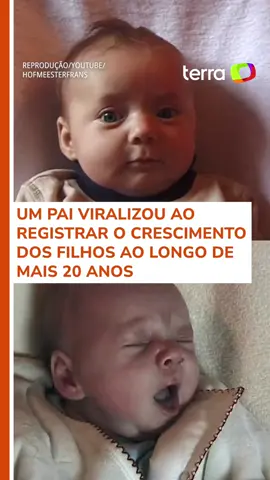 O adeus à infância e a chegada à vida adulta em questão de minutos 😮 #TerraBrasil #DiaDosPais #Filhos #Pai #Audiovisual #Timelapse #Crescimento #ComingOfAge #Família #TikTokNotícias