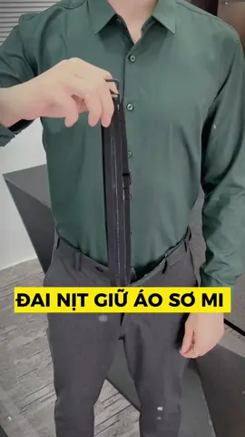 Đai nịt giữ áo sơ mi luôn thẳng #98phoidonam #phoidonam #thoitrangnam #goclamdep #quanaunam #sominam #daigiuaosomi #xuhuong 