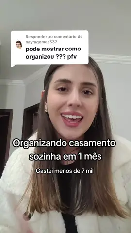 A responder a @nayragomes337 parte 1 com 3 dicas pra um casamento econômico como o meu. Parte 2?🤍 #casamento #casamentoeconomico #casamentodiy #noivaeconomica #fyyyy 