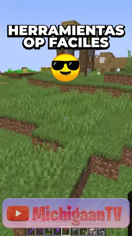 Herramientas OP FACILES 🤑 #minecraf  #minecraftmemes  #minecraftpero