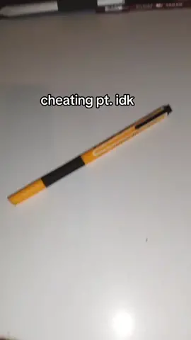 idk Abt this one, you could have it in your hand and then put it on your pants when the exam starts really quick #cheathack #exam #cheatsheet #foryoupage #fyp #school #viral #cheating #chatingidea 