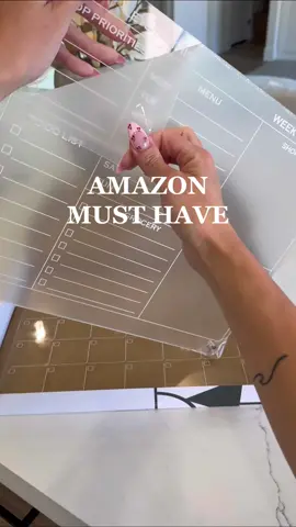 Amazon Must Have! Link to shop in bio!✨📆🙌🏼🤍🔗 This acrylic calendar set has it all! We love the cute colored chalk markers and it has a spot for everything from meal planning to grocery list, to-do, notes and more!📆✨🙌🏼🤍  . . .  #acryliccalendar  #acryliccalendars #acrylichomedecor #amazonmusthaves #amazonmusthave #amazonhome #amazonhomefinds #amazonkitchen #kitchenorganizers #homeorganizers #kitchenorganization #organizingfavs #amazonfinds2023 #kitchenmusthaves #amazoninfluencer #amazoninfluencerprogram #organizers #amazonfavorites #amazonshopping #thesistershoppers