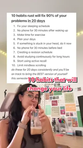 these 10 things will change your life! full credits to @thestudypie on IG! #studytok #student #goodvibes #greenscreensticker 