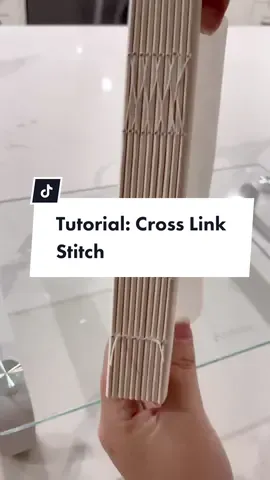 This is a quick video for how i do the cross link stitch on my binds. Like i said, i taught myself how to do it just from seeing pictures. So this may not be how everyone does it, but it works for me! 🤷🏼‍♀️ #fanfic #fanfiction #bookbinding #bookbinder #bookbind #bookshelf #bookbindersoftiktok #bookbindingathome #bookbindingtutorial #bookbindery #bookbinders #bookbindingtools #bookbindingforbeginners #bookbindingtok #fanficbookbinding 