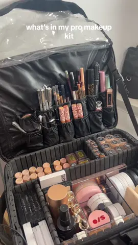 Replying to @Brayyyyyyy heres my kit, my literal baby!! #makeupkit #promakeupartist #makeupkittour #muakit #promua #makeupartist 