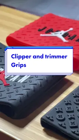 Jordan Clipper Grips, available on ctbarbersupply.com, are ergonomic and slip-resistant grips that can be attached to most professional clippers. These grips are made of durable silicone material and can provide a comfortable and secure grip while using your clippers for extended periods of time.  The Jordan Clipper Grips are designed to fit  over the body of your clippers and are easy to install, making them a popular choice among barbers and hair stylists. With their affordable price point and practical design, the Jordan Clipper Grips are a must-have accessory for anyone looking to improve their grip and control while using clippers #barberproducts #barberaccessories #food 