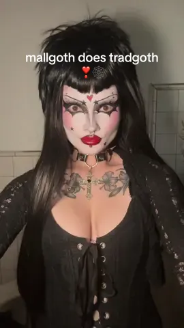my 1st try at tradgoth makeup!!🖤🕸️ i cant wait to post the pics ;,) facechart inspo by @estrella 𖤐 !! #tradgoth #makeup #altmakeup #fyp #gothgirl #BarbieMovie 