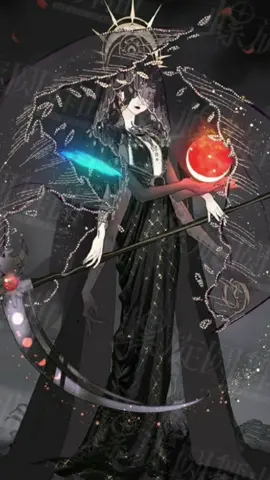 The Evernight Goddess 👑, Master of darkness, luck, and secrets: Amanises, the original Transmigrator from Sefirah Castle, ruler of Death and Twilight. 🌙✨  #amanises #lotm #lordofthemysteries  #mythicalpowers  #evernightgoddes 