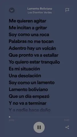 Lamento Boliviano - Los Enanitos Verdes #Fyp #spotify #parati #fourpage #musica #music #lyrics #letras #lyrucsvideo #parati #parati #parati #tiktokponmeenparati 